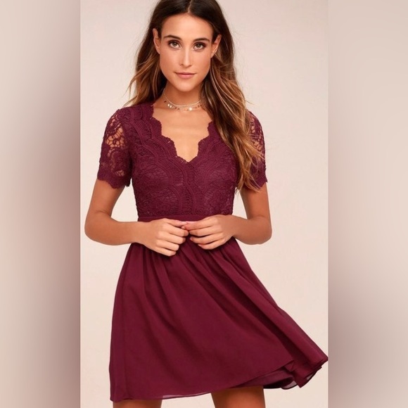 Lulus Dresses & Skirts - Lulu’s Angels in Disguise Lace Dress